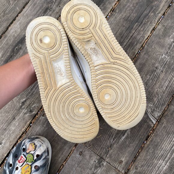 Nike Air Force 1 Low White Size 7 - Picture 7 of 8